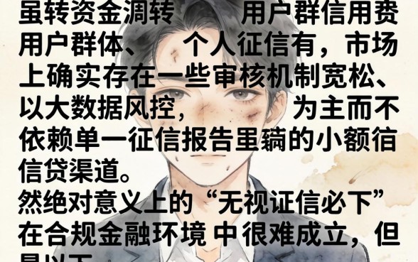 极速下款的小额贷款，详细阐述5个无视征信黑户必下的贷款口子