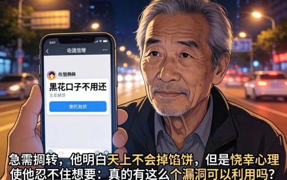 黑花口子不用还犯法么,详细阐述5个靠谱借钱利器