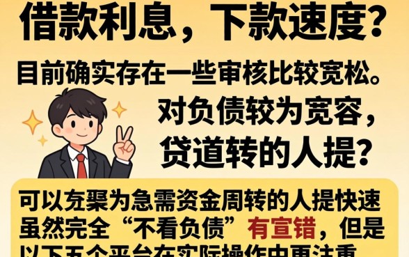 最新私人借款利息，梳理5个不看负债秒下款的网贷app