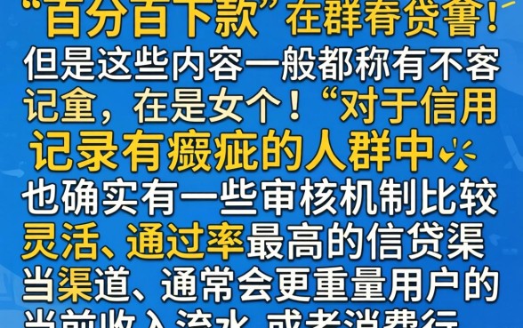 信用不好也能借的网贷，鼎力推荐五个无视征信黑白100%秒下口子