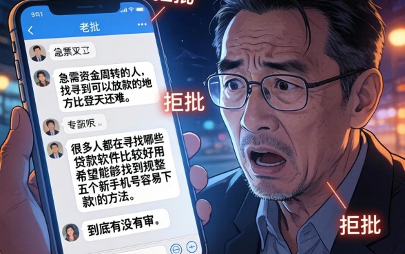 哪款贷款软件比较好下，规整五个新手机号容易下款的口子