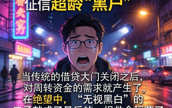 超龄黑户不查征信秒批网贷口子，罗列5个无视征信黑户口子