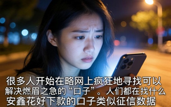 类似安鑫花好下款的口子，细致阐述五个无视黑花半夜下款的网贷口子