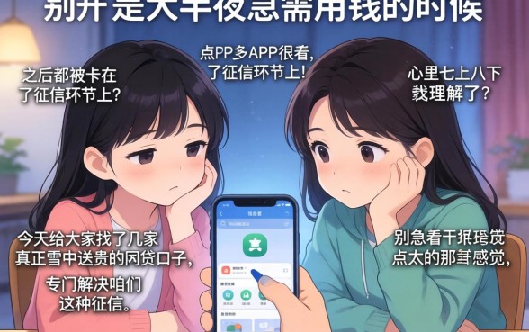 黑户夜间秒下款的口子，枚举五个百分百下款无视黑白户网贷app