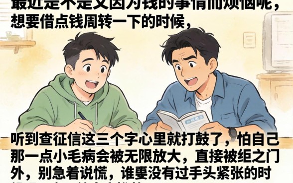 有那平台不查征信借款，梳理5个不看征信小额借钱的口子