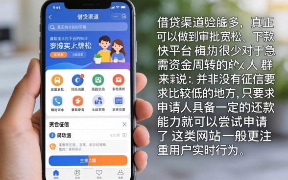 手机能借钱的平台有哪些，整合五个无视一切是人就下款的平台