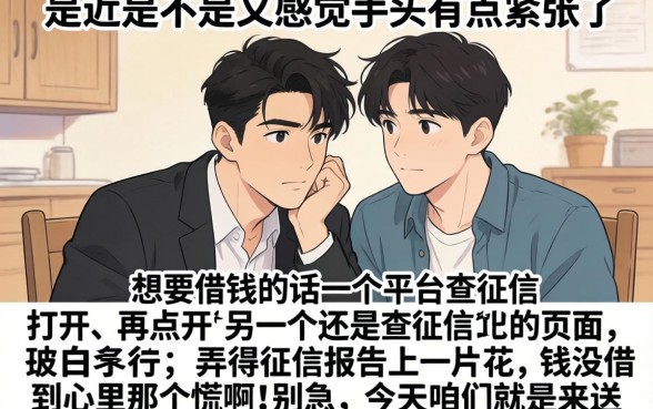 疑似小放水一波孤儿新口子，归集5个不看征信查询的平台