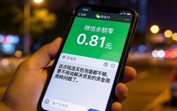 微信余额0元截图0.81元，细致阐述五个新号易贷速审秒下款app