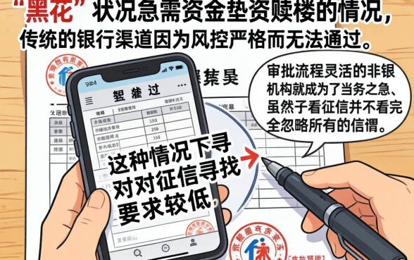 征信黑花了怎么垫资赎楼房，揭秘5个正规不看征信的小额贷款app