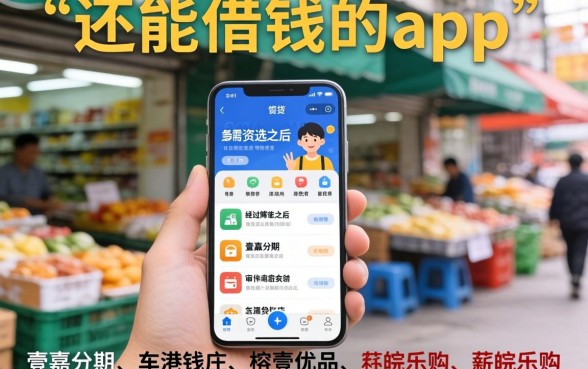 还能借钱的app，规整5个极速审核的网贷app