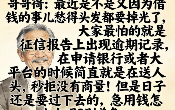 逾期网贷下款有什么口子，理出5个黑户借款口子