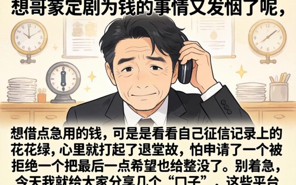 不看 征信 现金贷款的平台，整理5个分期有额度的网贷app