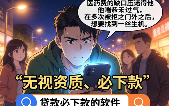 贷款必下款的软件，枚举五个无视黑户包下款的口子