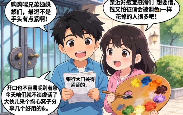 第一次分享个下款的口子，理出五个手机上可以借钱的软件