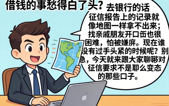 资料少 不看征信 秒批，汇整五个征信花了能网贷的口子