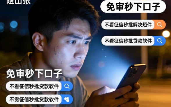 有什么免审秒下的口子，倾情分享5个闪电审批的软件