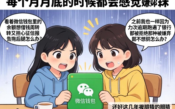 2026微信不看信用借钱，倾情分享5个真正无视征信黑白100%秒下网贷