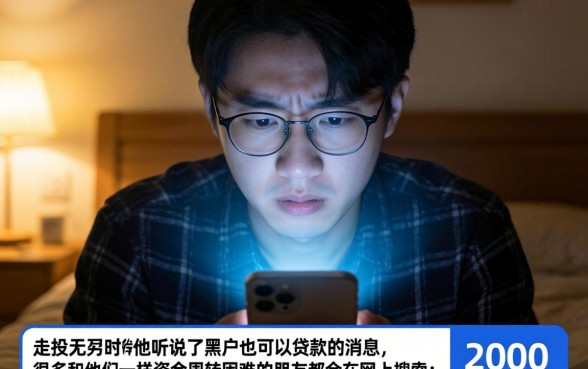 2000元必下款的口子，详细阐述5个黑户可以下的贷款平台