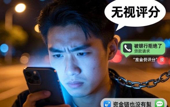 不要芝麻分下款的口子，倾情分享五个无视综合评分不足的网贷