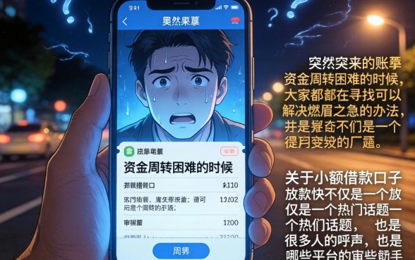 小额借款那些口子放款快，细致阐述5个手机可以临时借钱的app