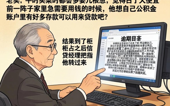 所有人征信黑花了会怎么样，陈列5个公积金借钱口子