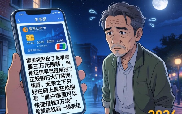 黑户哪里可以快速借钱3万块，汇总五个急用钱5000快审快贷无需征信平台
