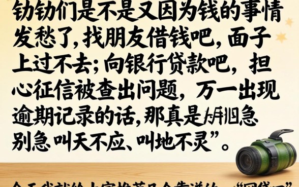 可以用借钱芝麻信用卡，归纳五个无视黑白的网贷平台