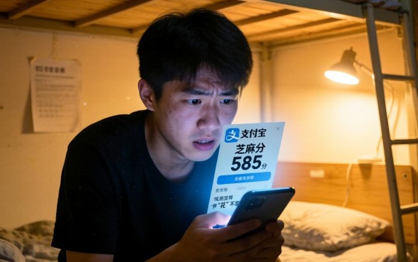 凭芝麻分585分的贷款，条列5个无视黑白百分百下款的借款app