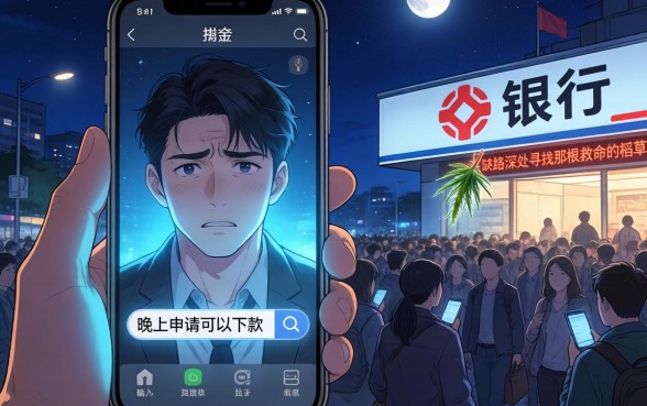 晚上申请能下款的小贷口子，汇整五个无视黑白必下款的网贷app