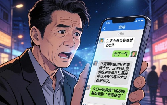 微信无视征信秒下款的口子，精选5个不审核夜间直接放款的网贷平台