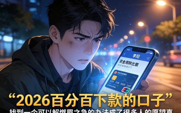 2026百分百下款的口子，深入剖析5个网贷无视不查征信平台
