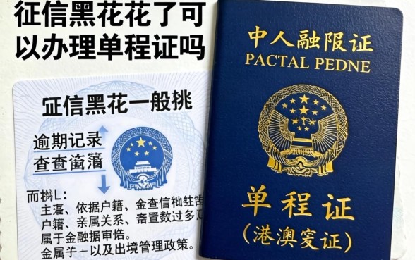征信黑花了可以办单程证吗，规整5个秒批通过的网贷app