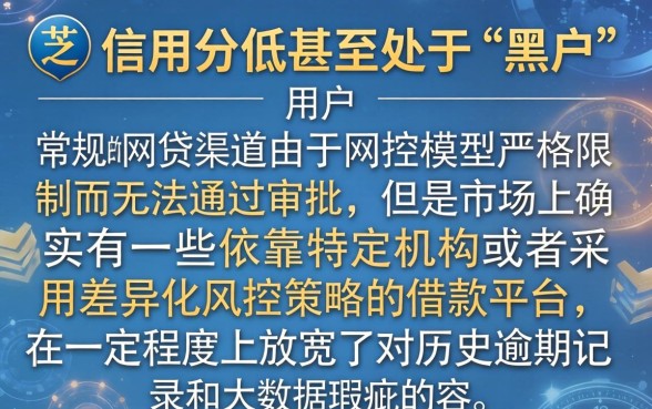 芝麻信用黑能下的口子，细致阐述5个真正无视逾期大数据的网贷app