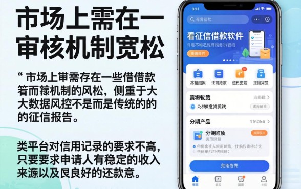 安卓不看征信的借款app,细致阐述五个高能分期贷款软件新秀