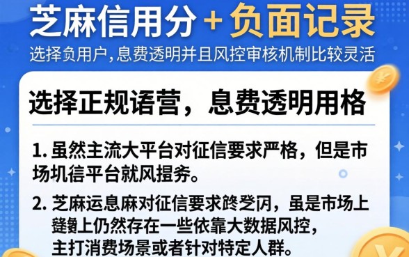 网上贷款哪些比较可靠安全，枚举5个芝麻分负面借款的口子