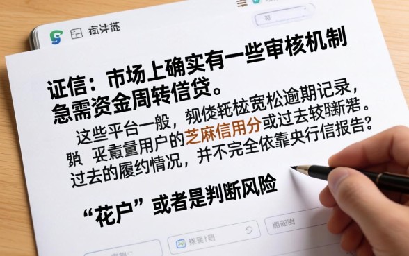 征信有逾期秒批的微信网贷，筛选5个芝麻分负面借款的软件