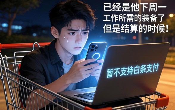 征信黑花了能开京东白条吗，枚举5个无视综合评分不足的网贷