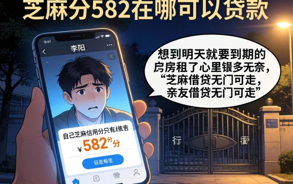 芝麻分582在哪可以贷款，汇总五个无视征信黑白100%秒下网贷平台