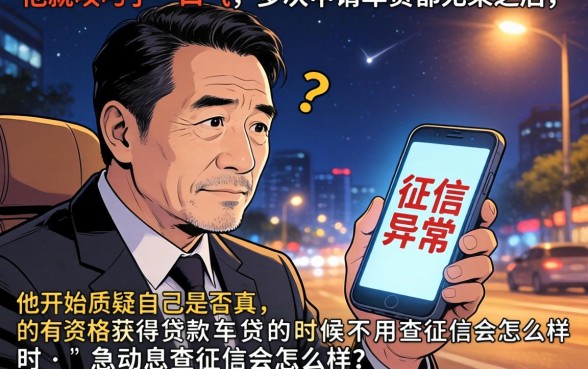 车贷不看征信会怎么样，详细阐述5个贷款好做不看征信的平台