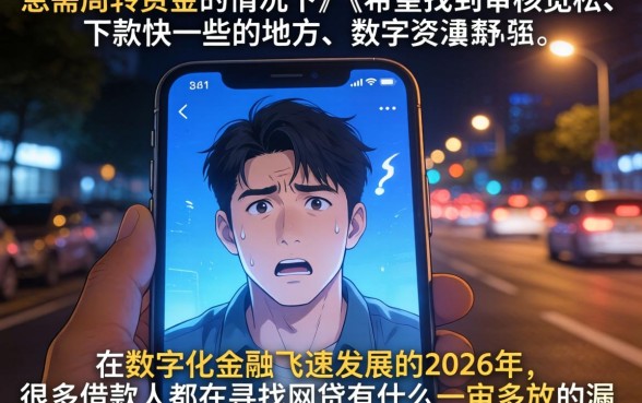 网贷有哪些一审多放的口子，罗列五个轻松贷10万的口子