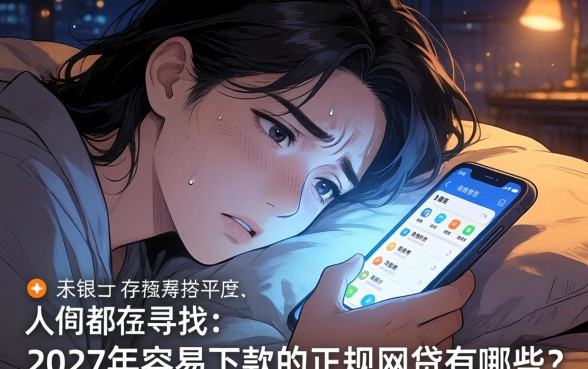 容易下款的正规网贷有哪些，罗列五个低门槛不查征信的app