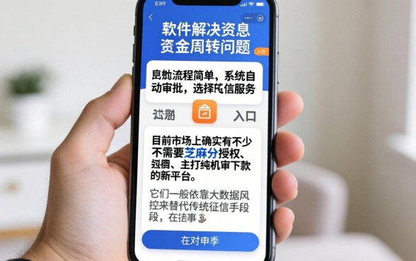 怎么在手机上用软件借钱，倾情分享五个金融创新秒下不要芝麻分的口子