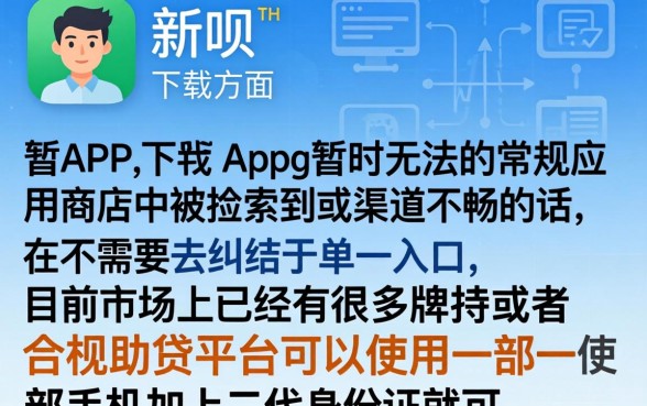新呗的口子怎么下载，规整5个手机和身份证快速借钱app