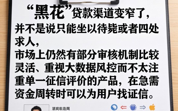 征信黑花了就给谁打电联吗，枚举5个最新能下来钱的平台