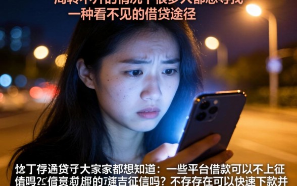 有些平台借款不上征信吗，精选五个11月能贷款的平台