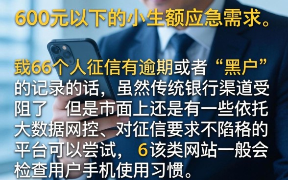 600借钱黑户逾期，深入剖析五个真正不查征信的贷款软件