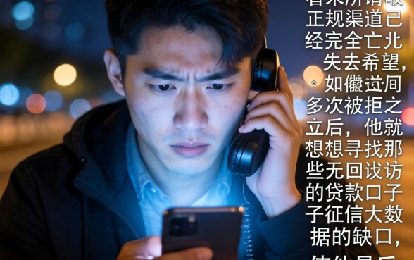 无回访的贷款口子，筛选五个真正无视逾期大数据的网贷平台