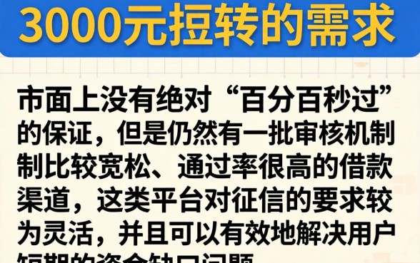 极速借款3000的口子，鼎力推荐五个借款无视黑白无视年龄100%秒过app