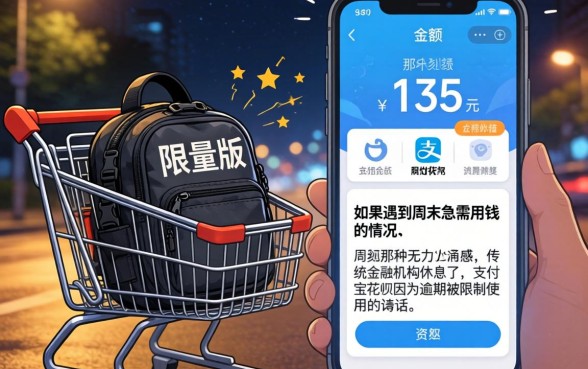 周末也能下款的口子，倾情分享5个支付宝花呗逾期万元快速贷款口子
