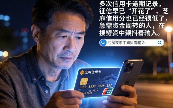 双黑不要芝麻信用分口子，揭秘5个征信花了能网贷的口子